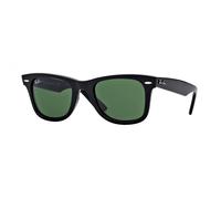 Ray-Ban Wayfarer Mens Sunglasses - Black ~ Crystal Green 50mm