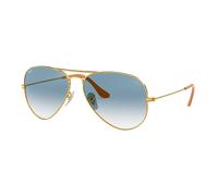Ray-Ban Sunglasses Aviator 3025 001/3F Gold Blue 58mm