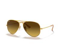 Ray-Ban Unisex sunglasses Rb3025 aviator large metal 112/85 matte gold brown gradient