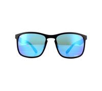 Ray-Ban Sunglasses RB4264 601SA1 Matte Black Blue Flash Polarized Chromance
