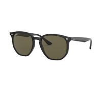Ray - Ban Unisex Ray - Ban RB4306 601/9A Sunglasses Injected Black G15 Geometric Polarized