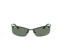 Ray-Ban Unisex Top Bar Sunglasses, Grey (004/71 Gunmetal), 63 UK