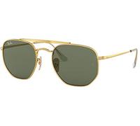 Ray-Ban Unisex's 0RB3648 001 54 Sunglasses, Gold/Green