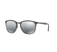 Ray-Ban Unisex's 0RB4299 606/88 56 Sunglasses, Smokey Black/Graymirrorsilvergradient