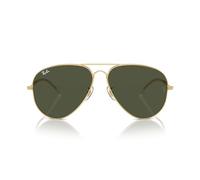 Ray-Ban Sunglasses Unisex Old Aviator - Gold Frame Green Lenses 58-14 58-14