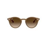 Ray - Ban Unisex RB2180 616613 Sunglasses Injected Brown Brown Round Normal Shaded