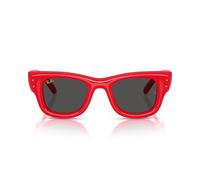 Ray-Ban Unisex's Rb4940 Wayfarer Puffer Collection by A$ap Rocky Sunglasses, Red/Black Ultra, 47 mm