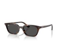 Ray-Ban Unisex's Zaya Sunglasses, Havana/Dark Grey, 53 mm