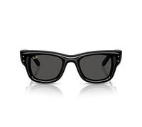 Ray - Ban Unisex RB4940 WAYFARER PUFFER 601/87 Sunglasses Nylon Black Squared Normal