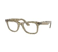 Ray-Ban RB2140 Wayfarer Men's Glasses, Clear, Size 50