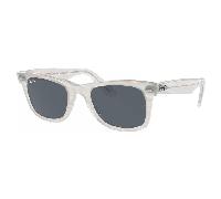 Ray - Ban RB2140 WAYFARER 1407R5 Unisex Sunglasses Acetate Light blue Blue Squared Normal