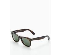 Ray-Ban Wayfarer Sunglasses - Tortoise, Tort/Green, Women Tort/Green