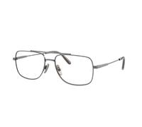 Ray-Ban RX8797 William Titanium 1000 Men's Eyeglasses Gunmetal Size 58 (Frame Only) - Blue Light Block Available