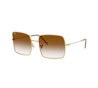 Ray-Ban Sunglasses Woman Square 1971 Reverse - Arista Gold Frame Brown Lenses 54-19