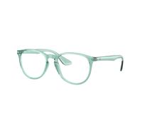 Ray - Ban Woman Ray - Ban RX7046 ERIKA 8508 Optical frames Injected Green Transparent Round Normal