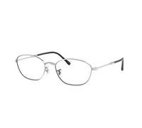 Ray - Ban Woman RX3749V 2501 Optical frames Metal Silver Transparent Geometric Normal
