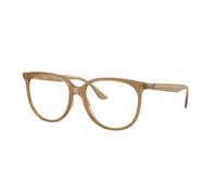 Ray - Ban Woman RX4378V 8412 Optical frames Injected Brown Transparent Squared Normal