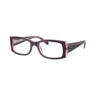 Ray - Ban Woman RX5434 MIRIAM 8364 Optical frames Acetate Violet Transparent Squared Normal