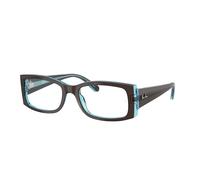 Ray - Ban Woman RX5434 MIRIAM 8366 Optical frames Acetate Brown Transparent Squared Normal
