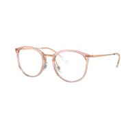 Ray - Ban Woman RX7140 8335 Optical frames Injected Pink Transparent Pantos Normal