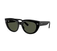 Ray-Ban Woman Sunglass Doreen - Frame color: Black, Lens color: G-15 Green