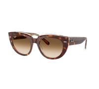 Ray-Ban Woman Sunglass Doreen - Frame color: Light Havana On Transparent Multicolour, Lens color: Clear Gradient Brown
