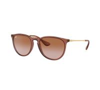 Ray-Ban Woman Sunglass Erika Classic - Frame color: Transparent Light Brown, Lens color: Gradient Brown