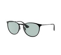 Ray-Ban Woman Sunglass Erika Metal Evolve - Frame color: Black, Lens color: Photochromic Green Gradient Blue