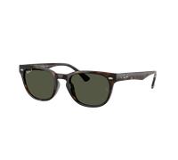 Ray-Ban Woman Sunglass RB4140 - Frame color: Light Havana, Lens color: Green