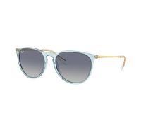 Ray-Ban Woman Sunglass RB4171 Erika Classic - Frame color: Transparent Light Blue, Lens color: Grey/Blue
