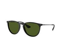 Ray-Ban Woman Sunglass RB4171F Erika Classic - Frame color: Black, Lens color: G-15 Green
