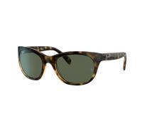 Ray-Ban RB4216 Women's Square Sunglasses, Havana/Green