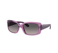 Ray-Ban Woman Sunglass RB4389 - Frame color: Transparent Violet, Lens color: Grey