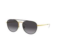 Ray-Ban Women's 0RB3589 90548G 55 Sunglasses, Gold Top On Black/Greygradientdarkgrey