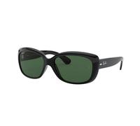 Ray-Ban Women's 0rb4101 601/58 58 Sunglasses, Black/Crystal Green Polarized, UK
