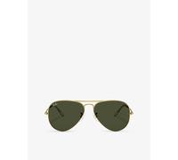 Ray-Ban Ray-Ban Ophthalmics - AVIATOR LARGE METAL - RB3025 - L0205 - 58mm - Gold, Transparent, Pilot