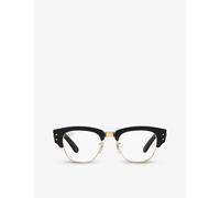 Ray-ban Womens Black Rb0316s Mega Clubmaster Acetate Sunglasses