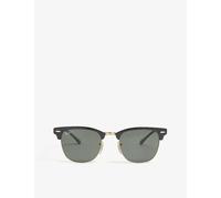 Ray-ban Womens Black Rb3716 Square-frame Sunglasses