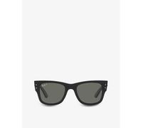 Ray-ban Womens Black RB4416 New Clubmaster Irregular-frame Propionate Sunglasses 14.5cm