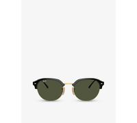 Ray-ban Womens Black Rb4429 Irregular-frame Injected Sunglasses