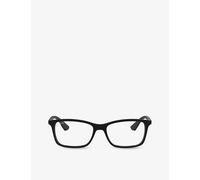 Ray-ban Womens Black Rb7047 Square-frame Acetate Optical Glasses 5.4cm