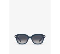 Ray-ban Womens Blue Rb4398 Erik Acetate Sunglasses