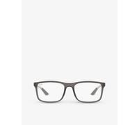 Ray - Ban Unisex RX8908 8061 Optical frames Nylon Grey Transparent Squared Normal