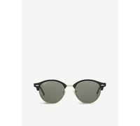 Ray-Ban Womens Ray-Ban Clubround Round-Frame Sunglass Black