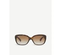 Ray-Ban Women's 4101 Sunglasses, Negro, 58