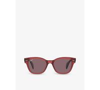 Ray-Ban Womens Ray-Ban Rb0880S Square-Frame Propionate Sunglasses Pink