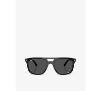 Ray-Ban Womens Ray-Ban Rb2213Ch Square-Frame Propionate Sunglasses Black