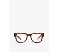 Ray-Ban Womens Ray-Ban Rx0840V Mega Wayfarer Tortoiseshell-Pattern Propionate Optical Glasses Brown
