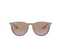 Ray-Ban Women's Rb4171 Sunglasses, Brown Rubber (600068), 54 mm UK