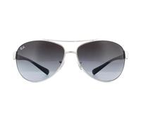 Ray-Ban Womens Sunglasses 3386 003/8G Silver Grey Gradient Metal - One Size